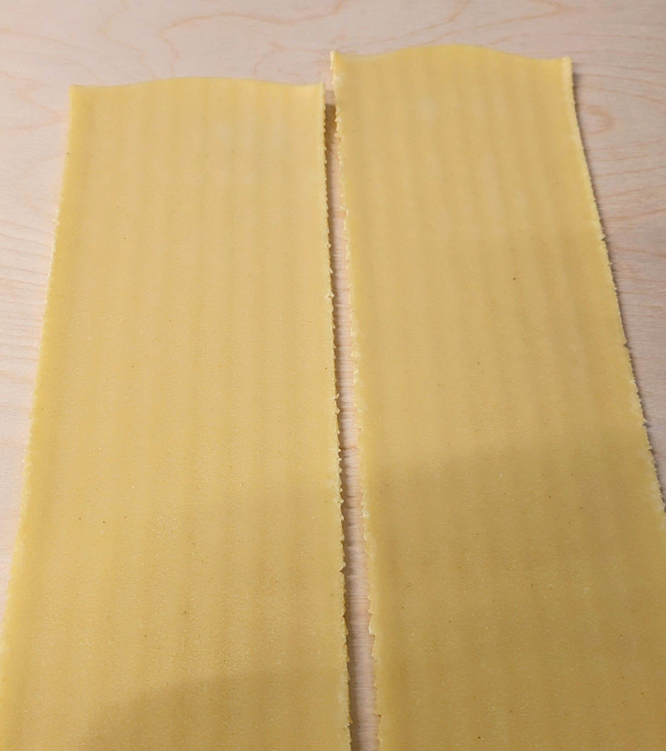 Feuilles lasagna