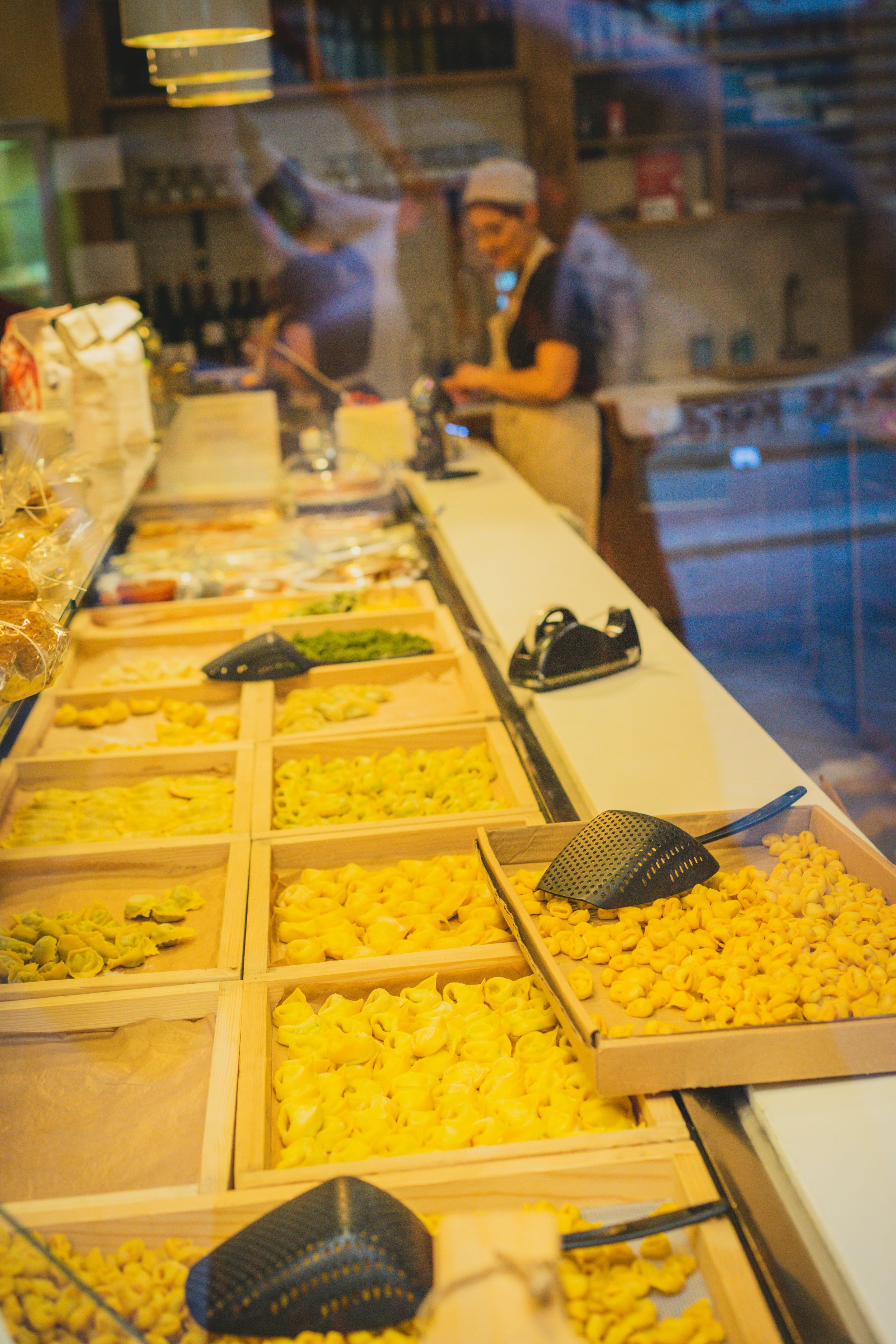 fabrication de pâtes